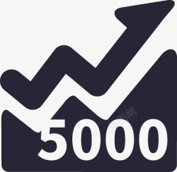 5000元5000元享私募图标高清图片