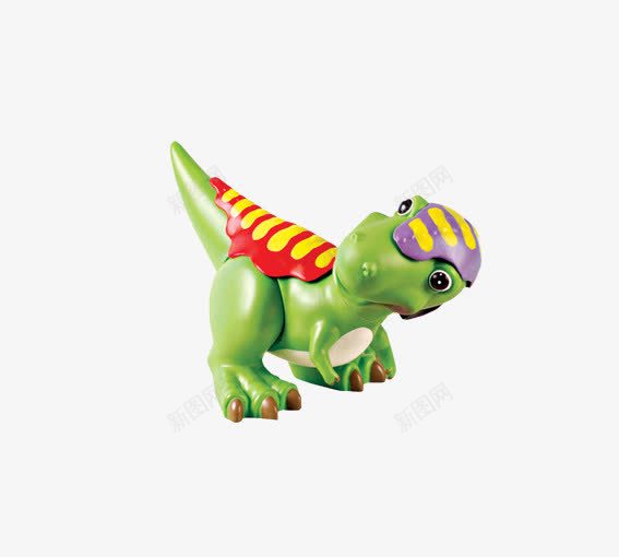 红色小恐龙png免抠素材_新图网 https://ixintu.com 侏罗纪公园 动物 卡通动物 卡通恐龙 红色 绿色 黄色