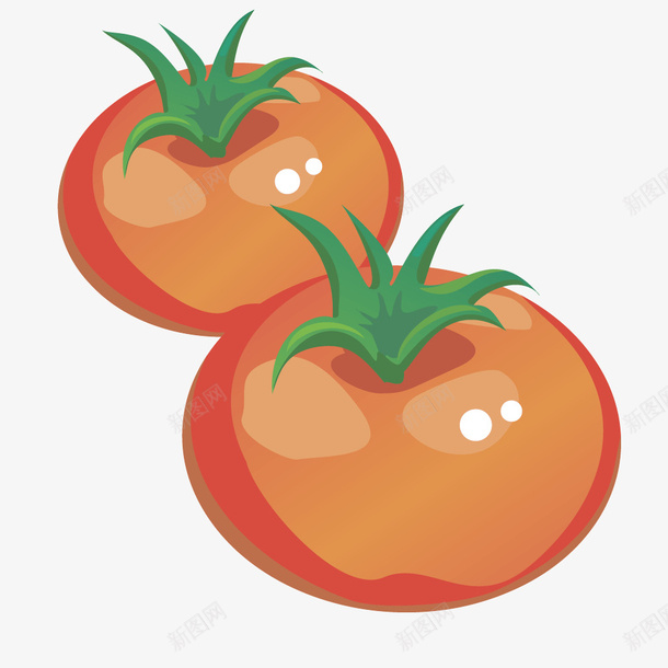 红色水果番茄蔬菜矢量图ai免抠素材_新图网 https://ixintu.com 水果 番茄 红色 蔬菜 矢量图