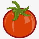 一个西红柿png免抠素材_新图网 https://ixintu.com 柿子 蔬菜 西红柿