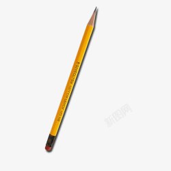 日用铅笔黄色的铅笔高清图片