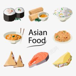 亚洲食物素材
