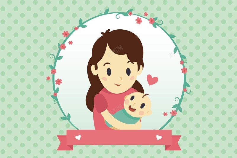 婴儿用品海报被矢量图ai设计背景_新图网 https://ixintu.com 卡通 婴儿 手绘 用品 童趣 矢量图