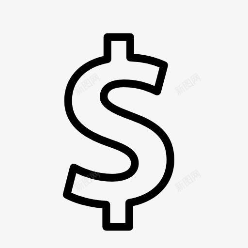 美元符号logo图标png_新图网 https://ixintu.com dollar 美元