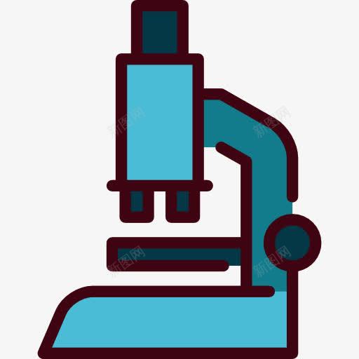 显微镜图标png_新图网 https://ixintu.com 工具和用具 显微镜 科学 科学观察