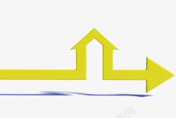 黄色房子形状箭头图标图标