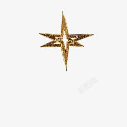金属星星素材