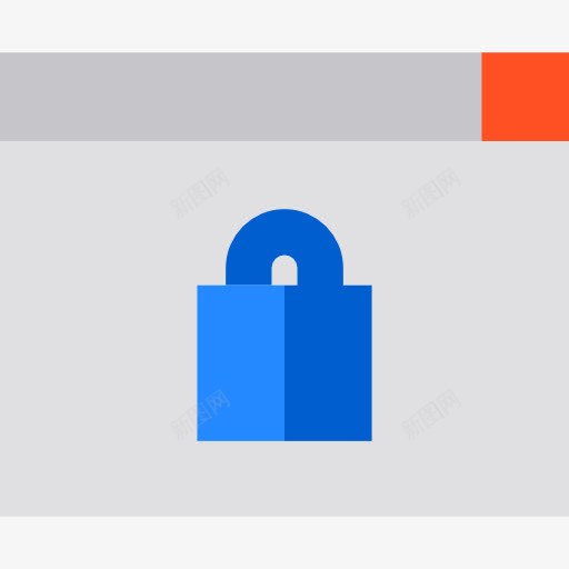浏览器图标png_新图网 https://ixintu.com 多媒体 安全 安全挂锁 安全系统 浏览器 界面锁定 锁
