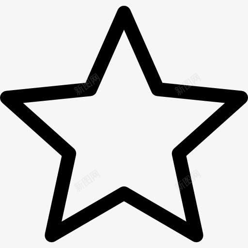 明星的轮廓图标png_新图网 https://ixintu.com 形状 明星 最喜欢的 界面 符号
