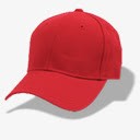 帽子棒球红运动帽子素材