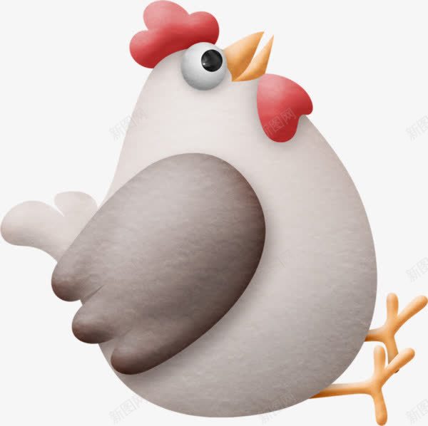 坐着的小鸡png免抠素材_新图网 https://ixintu.com 卡通 可爱 家禽 小鸡 手绘