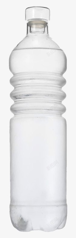白色塑料瓶容器手绘素材
