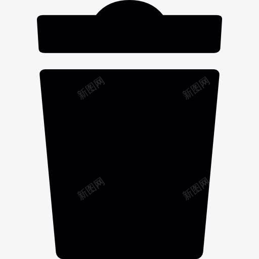 垃圾桶图标png_新图网 https://ixintu.com 商务 垃圾回收 容器 桶 纸仓