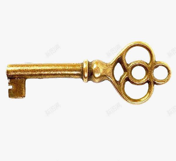 黄色钥匙png免抠素材_新图网 https://ixintu.com 古董 花纹 钥匙素材 黄色