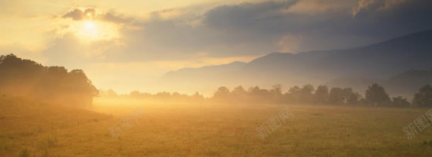 风景背景jpg设计背景_新图网 https://ixintu.com 金色夕阳山树