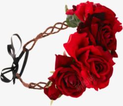 玫瑰花箍七夕情人节素材