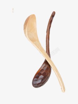 木质勺子素材