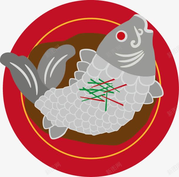 鱼的png免抠素材_新图网 https://ixintu.com 干烧鱼 水煮鱼 盘子 鱼 鱼招牌
