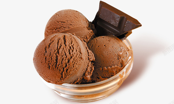 巧克力冰淇淋psd免抠素材_新图网 https://ixintu.com 冰淇淋 冰饮 巧克力 食物
