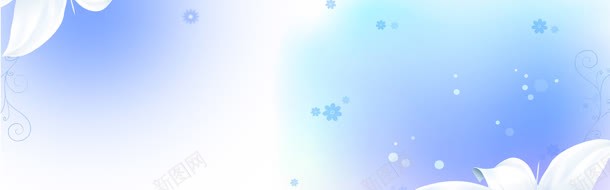 花朵梦幻蓝色jpg设计背景_新图网 https://ixintu.com 梦幻 花朵 蓝色
