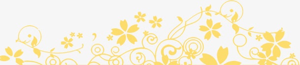 手绘黄色小花纹理装饰png免抠素材_新图网 https://ixintu.com 纹理 装饰 黄色