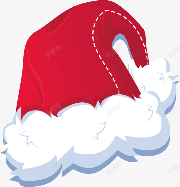 可爱的圣诞帽矢量图ai免抠素材_新图网 https://ixintu.com 圣诞帽 圣诞快乐 圣诞节 矢量png 红色圣诞帽 红色帽子 矢量图