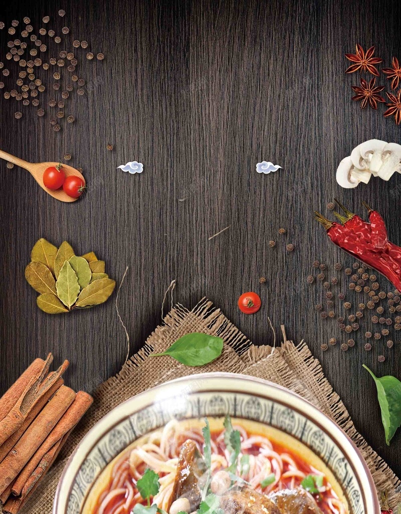 牛肉米线海报背景模板psd设计背景_新图网 https://ixintu.com 宣传 海报 牛肉米线 美味 美食 背景模板 设计 餐厅 餐饮