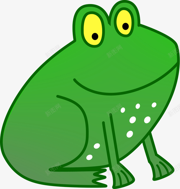 绿色的青蛙png免抠素材_新图网 https://ixintu.com 动物 捕食 绿色 青蛙