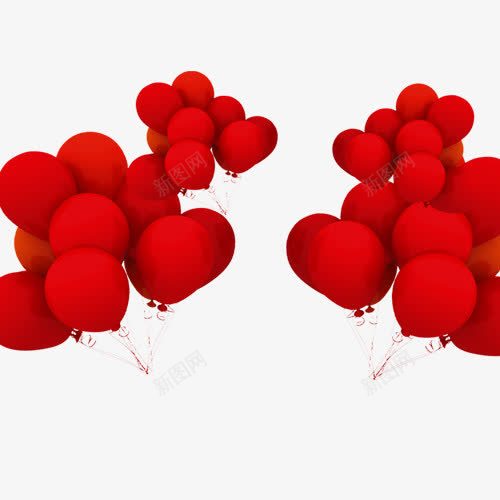 红色气球喜庆气球png免抠素材_新图网 https://ixintu.com 喜庆气球 喜庆红色 气球 红色喜庆 红色气球