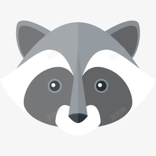 Racoon图标png_新图网 https://ixintu.com 动物 动物园 动物王国 浣熊 野生动物