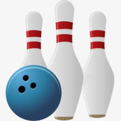 bowling打保龄球漂亮的办公室图标设置第高清图片