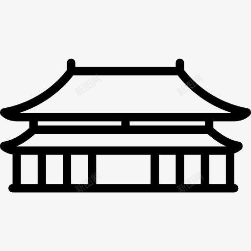 太和殿图标png_新图网 https://ixintu.com 中国 亚洲 北京 地标建筑 太和殿 建筑 纪念碑