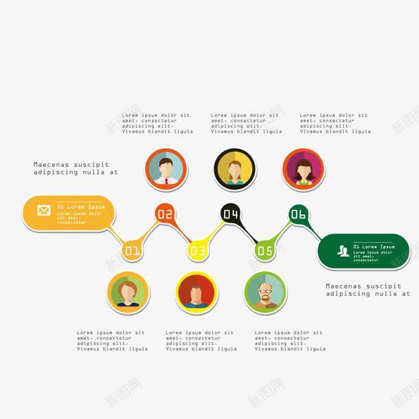 彩色ppt层级关系png免抠素材_新图网 https://ixintu.com ppt 人物 关系 分析 层级关系 层级关系图