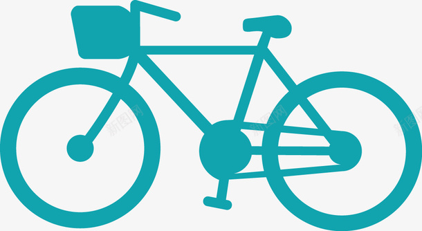 PPT创意自行车图标矢量图ai_新图网 https://ixintu.com PPT设计 创意 图标 自行车 矢量图