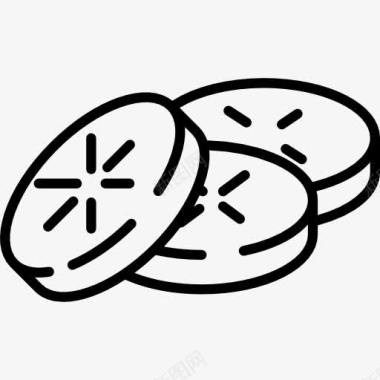 洋葱饼图标图标
