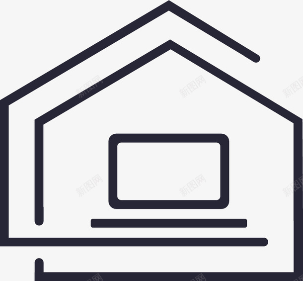 独立办公室图标png_新图网 https://ixintu.com 独立办公室