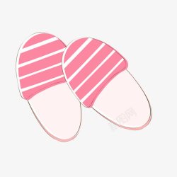 手绘拖鞋素材