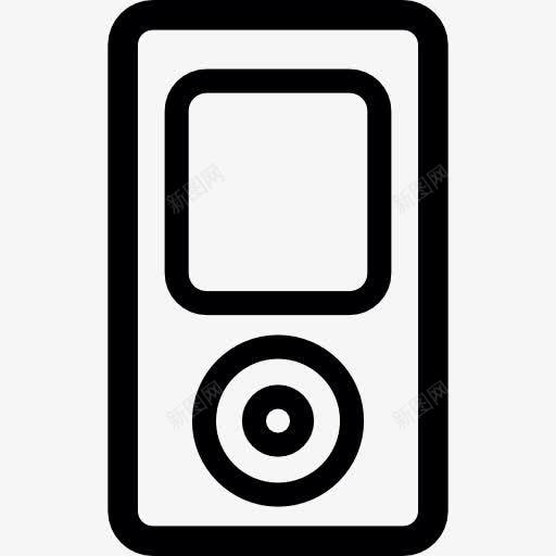 苹果音乐播放器图标png_新图网 https://ixintu.com MP3 MP4 iPod 技术 音乐播放器 音频