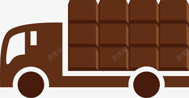 彩带巧克力矢量图ai免抠素材_新图网 https://ixintu.com 卡通手绘 巧克力 彩带 汽车 甜食 褐色巧克力 黑巧克力 矢量图