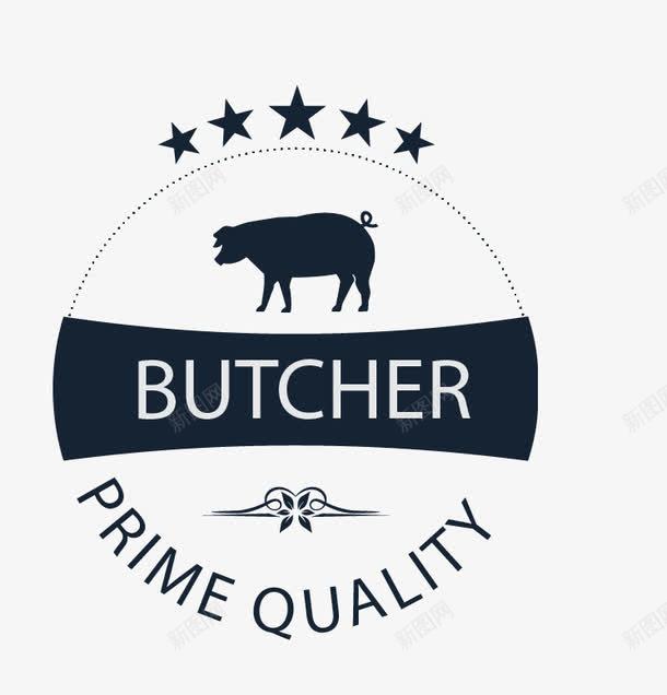 商店标签矢量图图标eps_新图网 https://ixintu.com butcher shop 商店标签 矢量标签 矢量图