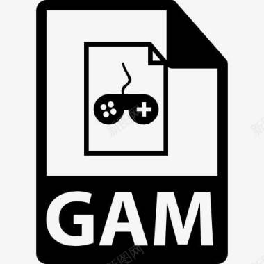 GAM文件格式变图标图标