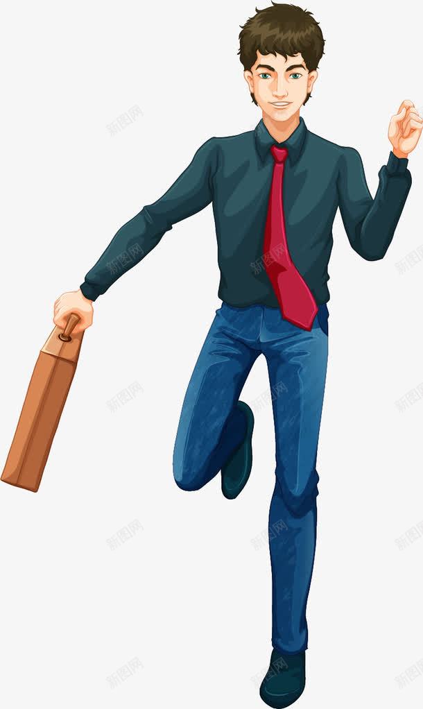 商务人士矢量图ai免抠素材_新图网 https://ixintu.com 商务 商务矢量 商务素材 手提包 矢量素材 矢量图