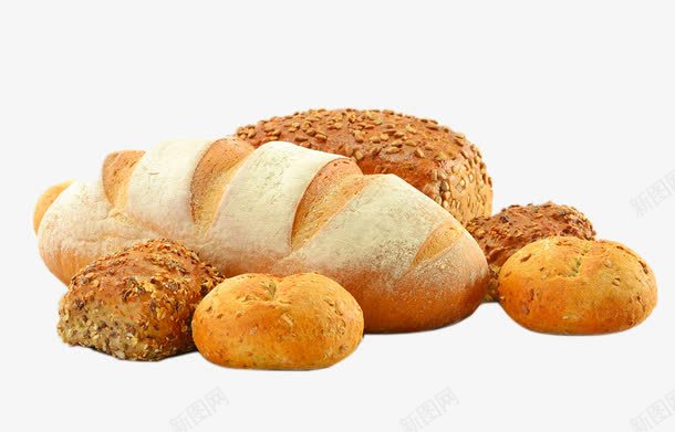 芝麻面包png免抠素材_新图网 https://ixintu.com png图片素材 产品实物 免费png元素 免费png素材 可口 美味 面包