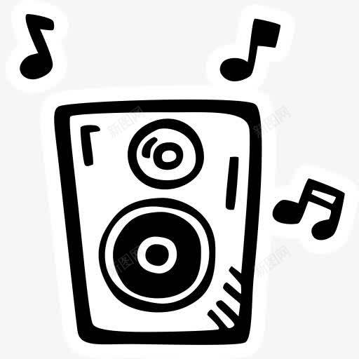 大声的音乐方声音扬声器新的一年图标png_新图网 https://ixintu.com Loud music party sound speaker 声音 大声的 扬声器 方 音乐