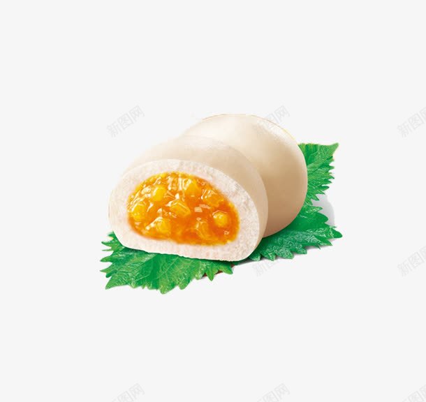 水果奶黄包png免抠素材_新图网 https://ixintu.com 包子 奶黄包 水果 面食 食品