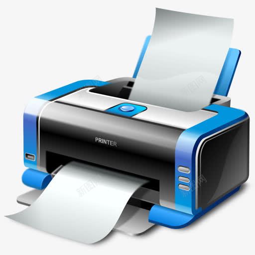 打印机图标png_新图网 https://ixintu.com hardware print printer 打印 打印机 硬件