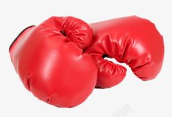 拳击选手免扣PNG图红色拳击手套高清图片