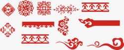 中国传统纹样边框素材