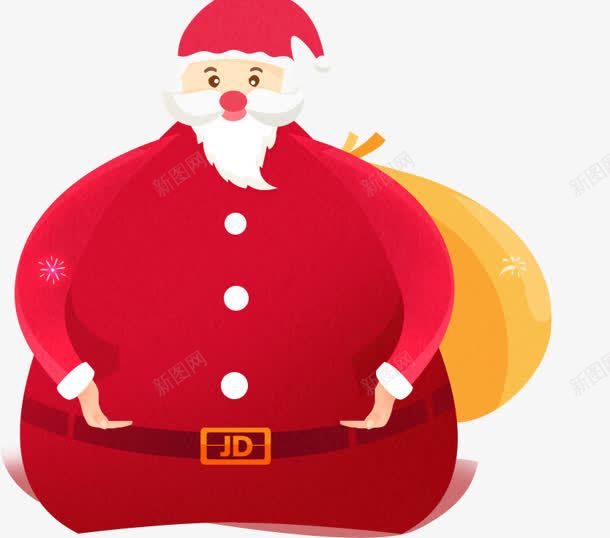 圣诞来人肥大的圣诞老人png免抠素材_新图网 https://ixintu.com 圣诞 圣诞老人 来人 肥大
