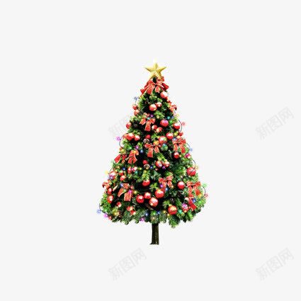 五角星圣诞树png免抠素材_新图网 https://ixintu.com 五角星 圣诞 圣诞树 圣诞球 树 红色 绿色 黄色